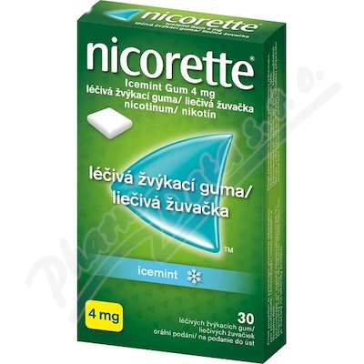 Nicorette Icemint Gum 4mg gum.mnd.30