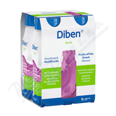 Diben drink lesní plody por.sol.4x200ml