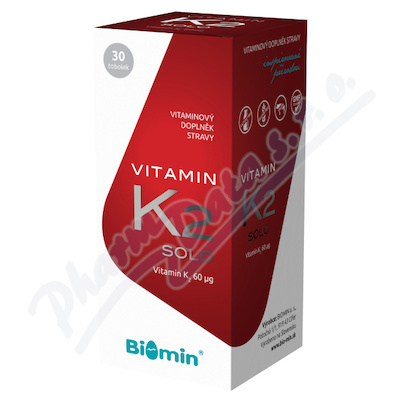 Biomin VITAMIN K2 SOLO tob.30