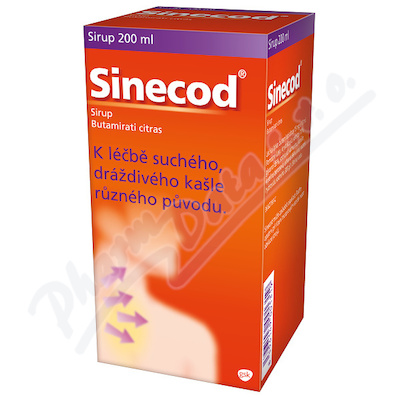 Sinecod 1.5mg/ml sir.1x200ml CZ