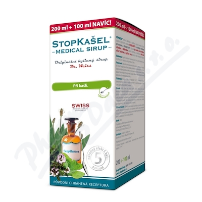 Dr. Weiss Stopkašel Medical sirup 300 ml