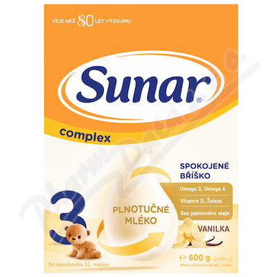 Sunar Complex 3 vanilka 600g