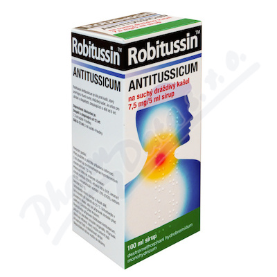 Robitussin antitussicum 7.5mg/5ml sir.100ml