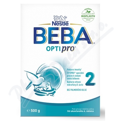 BEBA OPTIPRO 2 pokračovací kojenecké mléko 500g