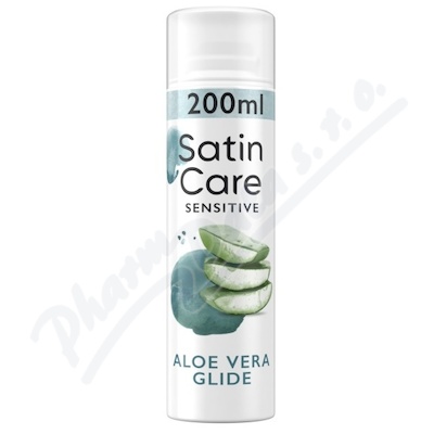 Satin Care Sensitive Aloe vera gel na holení 200ml