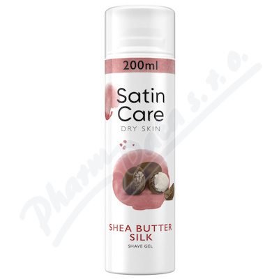 Satin Care Shea Butter Silk gel na holení 200ml