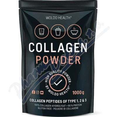 Woldohealth 100% Hovězí Kolagen 1 kg