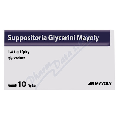 Suppositoria Glycerini Mayoly 1.81g sup.10