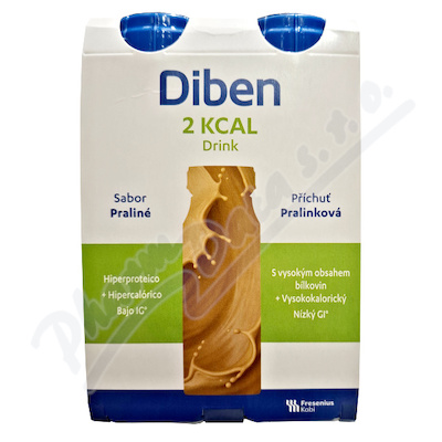 Diben 2 kcal Drink pralinka por.sol.4x200ml