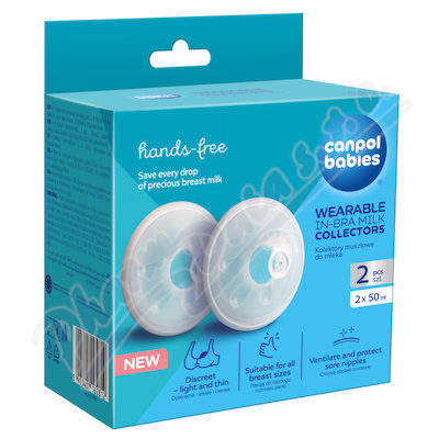 Canpol babies Sběrač mat. mléka do podprsenky 2ks