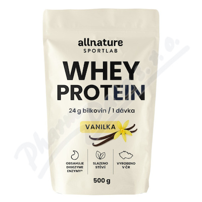 Allnature Sportlab WHEY Protein vanilka 500g