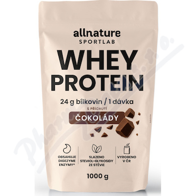 Allnature Sportlab WHEY Protein čokoláda 1000g