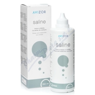 Avizor Saline roztok na kontaktní čočky 350ml