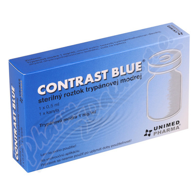 Contrast Blue 1x0.5ml+1xkanyla